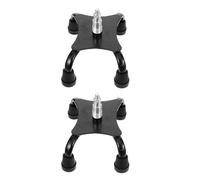 IWOWHERO 2pezzi Punte per Bastoni da Passeggio Base Quadrupla per Bastoni Accessori per Copripiedi per Punte Antiscivolo per Cappucci da Passeggio