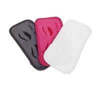 IWOWHERO 3 pezzi Fasce Frontali Morbide per Extension Ciglia Cuscinetti Frontali per Applicazione Extension Colori Profondi Rosa Bianco Grigio 3 Pezzi