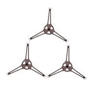 IWOWHERO 3 Pezzi Supporto per Piatto Girevole in Plastica Resistente Anello Rotante per Vassoio Forno Alta Resistenza Calore e Corrosione per Riscaldamento Uniforme