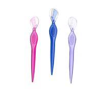 IWOWHERO 3 Pz Strumenti Per Il Trucco Di Bellezza Mascara Kit Per La Cura Delle Sopracciglia Forbici Per Sopracciglia Rasoi Portatili Per Sopracciglia Rasoi Per Sopracciglia