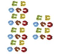 IWOWHERO 30pezzi Fermaporta Per Animali Domestici Per e Manine Design Sicuro Adatto Porte Standard Previene Infortuni e Schiacciamenti