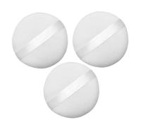 IWOWHERO 3pezzi Piumini da Cipria in Cotone Morbidi per Viso e Corpo Lavabili e Riutilizzabili Grande Piumino per Cipria in Adatto in Polvere Fard e Correttore