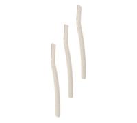 IWOWHERO 3pezzi Rasoio Per Sopracciglia in Acciaio Inossidabile Strumento Portatile Per Della Persona Per Modellare e Tagliare Sopracciglia