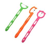 IWOWHERO 3pezzi Strumento Di Articolazione Allenatore Della Lingua e Muscoli Bucali Esercizi Per Ragazzo Ragazza Strumento Di Percezione Muscolare Allenamento Sicuro Per Stabilità Della Lin