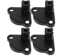 IWOWHERO 4 Pezzi Base Porta Gambe Antiscivolo e Stabile Supporto Cappottina Esterno Portatile per Tendalini Camper e Ricambi Tende Sole