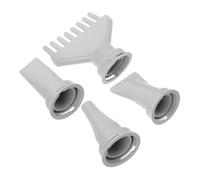 IWOWHERO 4 pezzi Beccucci per Phon in Abs Ugelli Leggeri e Resistenti per Asciugatura Cani e Styling Professionale Accessori per Phon da Toelettatura e Salone