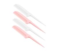 IWOWHERO 4 pezzi Pettini per Acconciature Pieghevoli Pettine Partitore e Districante Compatto per Viaggio Adatto Tutti i Tipi di Denti per Styling e Facilità di Trasporto