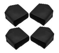 IWOWHERO 4 pezzi Piedini Antiscivolo per Scala in Gomma Protezione Pavimenti con Base Quadrata per Maggiore Stabilità e Sicurezza Domestica