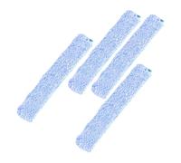 IWOWHERO 4 Pezzi Ricariche in Microfibra per Tergivetro 35 Cm Riutilizzabili Lavabili Kit Accessori Pulizia Vetri Casa Auto senza Aloni Compatibili Spazzole Standard