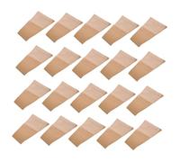 IWOWHERO 40 Pezzi Sacchetti Kraft per con Rivestimento Buste per Bouquet Spaziose e Resistenti Adatte per Confezioni Floreali per Matrimoni Compleanni e Festa della Mamma Colore Marrone