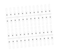 IWOWHERO 48 Pezzi Nail Gel Polish Magnetic Display Sticks For Beginners Accurate Color Sample Board With Easy Detach Design For DIY Manicure Practice And Skill Development