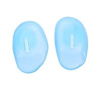 IWOWHERO 4paia Copri Orecchie Silicone Per Protezione Durante La Colorazione Dei Accessori Per Salone Di Bellezza Blu