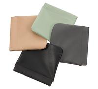 IWOWHERO 4pezzi Borsa Cosmetica Compatta Con Chiusura Magnetica Pochette Squeeze Per Viaggi Per Organizzare Trucco e Piccoli Oggetti Campeggio e Escursioni