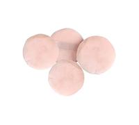 IWOWHERO 4pezzi Puff Cipria Rotondi Non Fluorescenti Spugnette Correttore Morbide Per Viso Applicazione Fondotinta Uniforme e Delicata Dimensione Media Casa e Viaggio