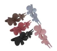 IWOWHERO 5 Fermagli Per Grandi: Accessori Per Chignon Da Donna Resistenti Ed Eleganti, Fermagli Piatti Antiscivolo Per Lunghi E Spessi, Per Tutti I Giorni E Per Eventi.