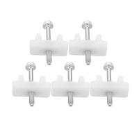 IWOWHERO 5 fibbie e viti per il montaggio degli altoparlanti, hardware per il montaggio degli altoparlanti sulla portiera posteriore dell'auto, parti di installazione senza danni, compatibili con