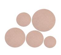 IWOWHERO 5 Pezzi Basi per Tornio Ceramica in Pannelli ad Alta Densità Resistenti alla Compressione per Modellazione Argilla Senza Spigoli Dimensioni Variabili per Asciugare e Realizzare