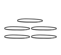 IWOWHERO 5 Pezzi Cinghia Gomma per Cucitrice Cinghia Motore Elastico Resistente Silenziosa per Macchine da Cucire Domestiche e Macchine da Cucire Vecchio Stile