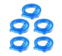 IWOWHERO 5 pezzi Stura Tubi Scarico Retrattili in Abs Strumenti Pulizia Lavandino Antintasamento per Capelli e Sporco Accessori Cucina Resistenti e Flessibili per Filtri e Scarichi Bagno