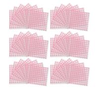 IWOWHERO 50 Pezzi Adesivi Numerici Autoadesivi per Organizzazione Smalti e Etichette Manicure Piccoli Adesivi Numerati Colorati per Etichettatura e Inventario Nail Studio