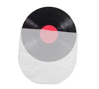 IWOWHERO 50 Pezzi Buste Protettive CD Trasparenti in Spessa Custodie Interne AntiGraffio Compatibili con CD da Protezione Durevole e Facile Inserimento Senza Aletta