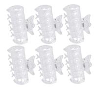 IWOWHERO 6 pezzi Clip per Capelli Arricciacapelli Pinze Artiglio Resistenti al Calore Fermagli di Ricambio per Bigodini Termici Strumenti Styling per Donna Uomo e Ragazze Facili da Usare e