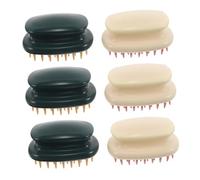 IWOWHERO 6 Pezzi Per Per Shampoo Per Lavaggio E Dei Per Shampoo Per La Del Cuoio Capelluto Per La Doccia Del