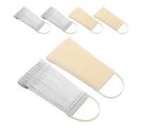 IWOWHERO 6 Set Scheda Espositiva per Unghie a Ventaglio in Plastico con Anello, per Dimostrazione e Pratica Professionale in Salone o Lezioni di Nail Art