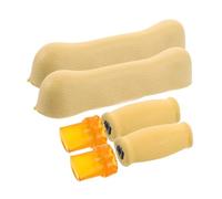 IWOWHERO 6pezzi Punte Antiscivolo Per Bastoni e Crutches e Tappi Gomma Per Deambulatori Accessori Per Escursioni e Utilizzo Facili Installare Compatibili Bastoni Singoli e Doppie Crutches