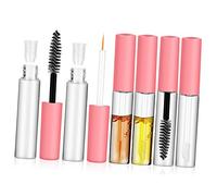 IWOWHERO 6pezzi Pz Tubetti Mascara Vuoti Con Applicatore Contenitori Ricaricabili Per Eyeliner e Lip Gloss Per Viaggi e