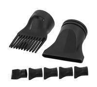 IWOWHERO 7 Pezzi Accessori Professionali per Asciugacapelli Concentratore Stretto e Diffusore per Acconciature Salone per Personale e