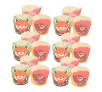 IWOWHERO 75 Pezzi Pirottini per Muffin per Cupcake Sicura e Versatile per Forno e Congelatore per Feste e Celebrazioni