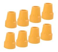 IWOWHERO 8pezzi Punta per Bastoni da Passeggio Cuscinetti per Stampelle Estremità in Gomma di Ricambio Punta di Ricambio per Bastoni Protezione per Piede del Bastone