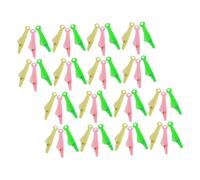 IWOWHERO 90 Pezzi Fish Shaped Needle Threaders Plastic Sewing Tools for Crafts And Cross Stitch Portable And Compatible with Various Thread Types