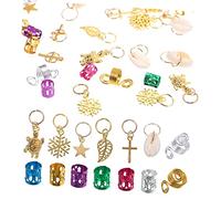 IWOWHERO Accessori Per 150 Pezzi Set Di Gioielli Assortiti Per Accessori Per Dreadlock