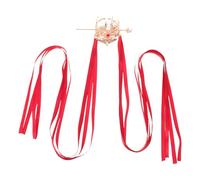 IWOWHERO Accessori per capelli per il capodanno lunare - Forcine cinesi Hanfu con nappe e lavorazione in metallo dorato - Bastoncini per capelli vintage per matrimoni, festival e costumi tradizionali
