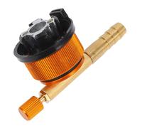 IWOWHERO Adattatore Bombole Gas per Fornelli Campeggio con Valvola Piatta e Connettore Innesto Rapido Convertitore Gas Compatibile con Cartucce per Outdoor Trekking e Picnic