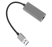 IWOWHERO Adattatore Usb3.0 e Type-c a Ethernet Gigabit, Convertitore di Rete in Lega di Alluminio, Adattatore Internet per Pc, Tablet e Smartphone, Plug Play per Viaggi e Uso Esterno