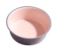 IWOWHERO Bacinella Lavaggio e Piedi in Spessa Design Doppio Colore per Casa e Salone Portatile e Pratica Medie Dimensioni Rosa