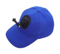 IWOWHERO Baseball Cap With Quick Release Camera Mount Adjustable Breathable Sports Hat For Action Cameras Secure Filming Gear For Outdoor Running Riding Fishing