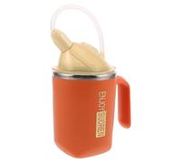 IWOWHERO Bicchiere per Disfagia 400Ml in Acciaio Tazza a Flusso Regolabile Anti-Perdite per Anziani con Difficoltà a Deglutire Ausilio per Bere e Terapia della Deglutizione per Pazienti