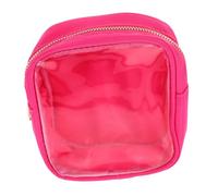 IWOWHERO Borsa Da Trucco Trasparente Con Cerniera Organizer Portatile Per Cosmetici e Accessori Da Viaggio Per Donne Movimento
