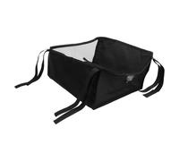 IWOWHERO Borsa organizer per passeggino con cinghie di sospensione, cestino portaoggetti extra per il fondo del passeggino, comodo attacco per pannolini e giocattoli, 12,6" x 8,6" x 5,1&;