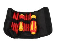 IWOWHERO Cacciaviti Isolati per Elettricista Kit Strumenti Professionali con Giravite e Giravite Taglio Resistente e Versatile per Riparazioni Domestiche e Manutenzioni Elettriche