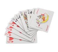 IWOWHERO Carte da Gioco Braille per Non Vedenti in Carta Resistente Design Accessibile, Strumento Assistivo per Ragazzo Ragazza e Adulti che Amano Imparare e Divertirsi