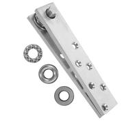 IWOWHERO cerniere nascoste cerniera invisibile cardini segreti della porta cerniere per carichi pesanti Silver