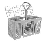 IWOWHERO Cesto Per Posate Per Lavastoviglie Organizer Utensili Pratico e Durevole Compatibile Con Diverse Marche Di Lavastoviglie Facile Da Installare e Utilizzare Design Con Uniformi Per