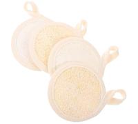 IWOWHERO Confezione Da 4 Spugne Esfolianti Per Il Viso Scrub Per Set Di Salviette Esfolianti Per Il Viso Per Donna