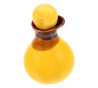 IWOWHERO Contenitore Per Oli Essenziali in Ceramica Per Salone Di Bellezza Spa Forniture Dispenser Per Ceramica Gialla