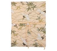 IWOWHERO Copertina Libro A5 Beige Protezione Regolabile e Cinturino, Copri Quaderno Creativo per Back To School Party e Uso Studenti